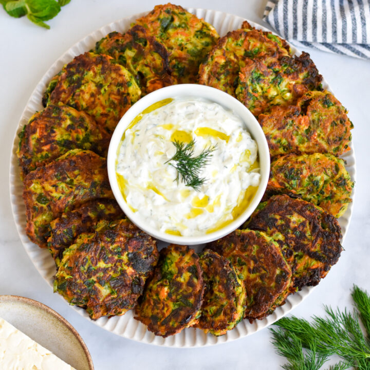 Kolokithokeftedes Greek Zucchini Fritters Mediterranean Savor